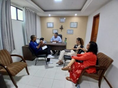 Representantes do CRP-MA visitam gabinete da Presidência da Câmara em inspeção sobre atuação de plano de saúde em Timon