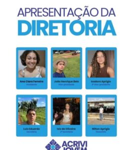 ACRIVI Jovem define composição de Diretoria e planejam projetos que apoiem produtores locais