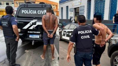 Suspeitos de homicídio são presos em Caxias