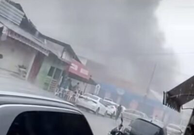 Incêndio atinge casas perto do Mercado Central