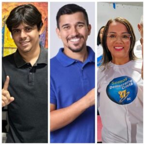 Severino Sales, Matheus do Beiju e Josélia Rodrigues logo se tornarão vereadores de São Luís