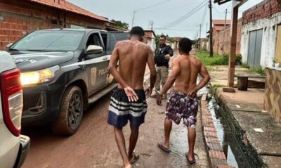 Quatro pessoas são presas em operação contra o tráfico de drogas em João Lisboa