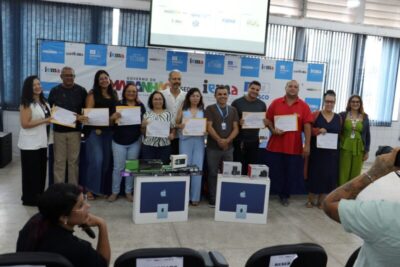 Estudantes e professores da rede estadual recebem kits de cinema e certificação em Documentário Etnográfico