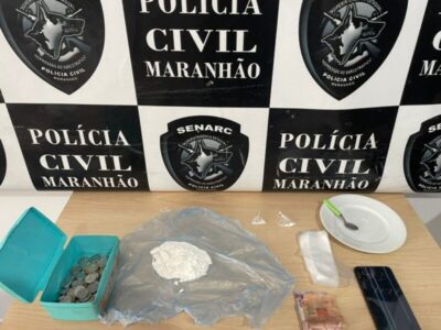 EM TIMON, POLÍCIA CIVIL PRENDE INVESTIGADO PELO CRIME DE TRÁFICO DE DROGAS