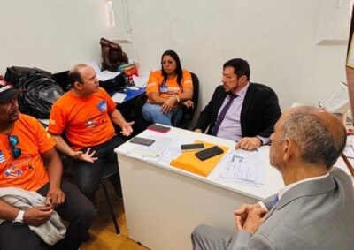 Vereador Rommeo Amin recebe representantes dos agentes de saúde e apoia a PEC 14 da aposentadoria da categoria