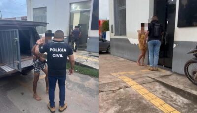 Casal investigado por assaltos é preso durante operação na Baixada Maranhense