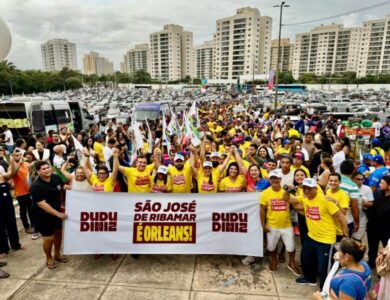 Dudu Diniz mobiliza milhares de ribamarenses para lançamento da pré-candidatura de Orleans Brandão