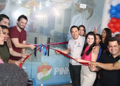 Em um único dia, prefeito André da RalpNet entrega três UBSs reformadas e equipadas em Pinheiro