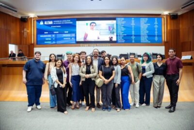 Alunos de Jornalismo da Faculdade Ceuma visitam a Assembleia Legislativa do Maranhão (ALEMA)