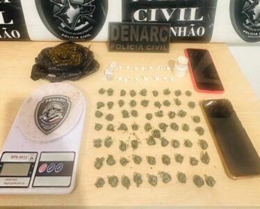 TRÊS PESSOAS SÃO PRESAS POR TRÁFICO DE DROGAS DURANTE OPERAÇÃO DA POLÍCIA CIVIL EM TIMON