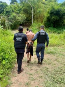 FORÇAS DE SEGURANÇA PRENDEM HOMEM SUSPEITO DE HOMICÍDIO EM ITINGA DO MARANHÃO