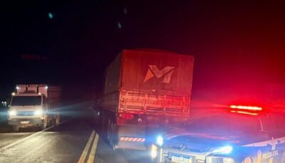 Homem é preso por embriaguez ao volante após parar caminhão em rodovia no Maranhão