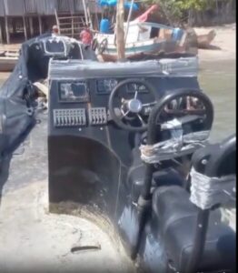 Embarcação misteriosa encontrada no litoral de Cururupu intriga moradores e levanta hipóteses