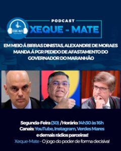 Em meio às birras dinistas, Alexandre de Moraes manda à PGR pedido de afastamento do governador do MA.