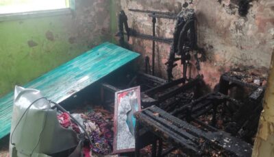 Mulher é presa em Mirinzal suspeita de incendiar casa e ferir criança