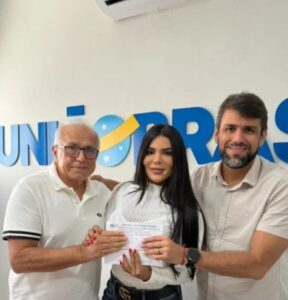 Influenciadora Ingrid Andrade se filia ao União Brasil e anuncia pré-candidatura a deputada federal