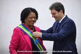 Esmênia Miranda toma posse como prefeita de São Luís após renúncia de Braide