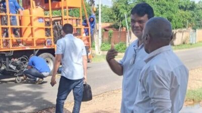 Prefeitura de Timon sinaliza via de importante acesso a região ribeirinha