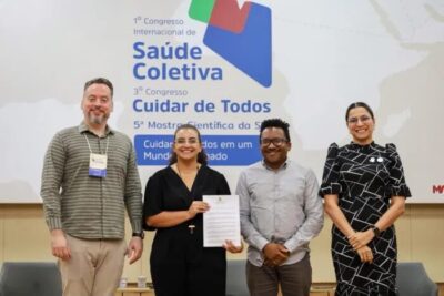 Comunicação em saúde é destaque durante congresso e marca lançamento da Política de Comunicação da SES