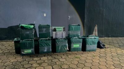 Tráfico internacional: avião com mais de meia tonelada de cocaína é apreendido pela Polícia Militar em João Lisboa