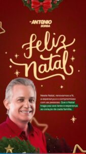 Dr. Antonio Borba deseja um Natal de fé, paz e esperança às famílias