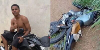 Jovem morre e mulher fica gravemente ferida após colisão de moto com carro na MA-140