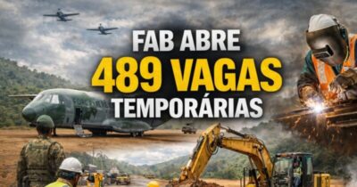 Aeronáutica vai contratar 489 profissionais de diferentes áreas do nível médio ao superior: veja a lista completa de profissões aceitas