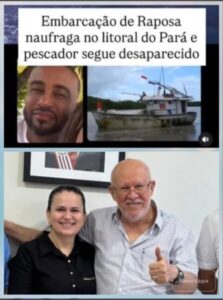 Silêncio, medo e pressão: pescador é investigado após cobrar posicionamento sobre naufrágio em Raposa