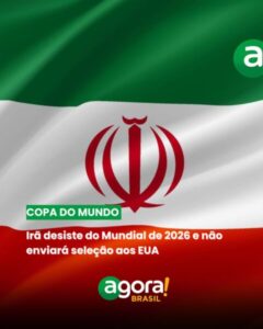 Irã anuncia retirada da Copa do Mundo de 2026 nos Estados Unidos