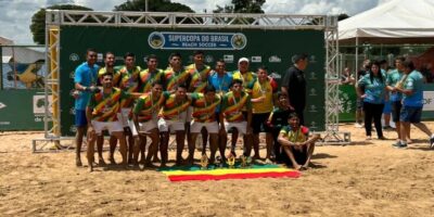 Sampaio Corrêa conquista a Supercopa do Brasil de beach soccer e garante vaga na Libertadores