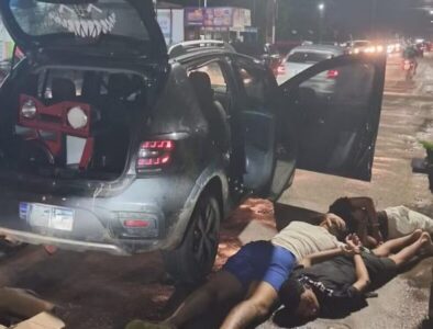 Três suspeitos são presos após assalto a motorista de aplicativo na Estrada de Ribamar