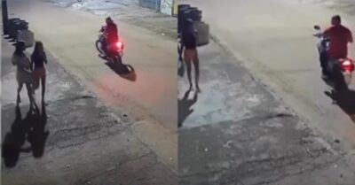 Homem assedia criança de 12 anos na frente da mãe