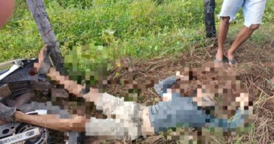 Homem é assassinado com 5 tiros na cabeça quando se deslocava pro trabalho na zona rural de Joselândia