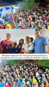 Vereador Júlio do Moisés entrega casa para moradora em Coroatá-MA