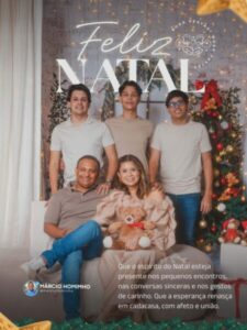 Mensagem de Natal do Prefeito Márcio Hominho e Família a todos os bacurienses