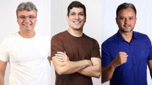 Guilherme Mulato, Tiago Fernandes e Júlio Filho serão as opções para representar Ribamar na eleição de 2026
