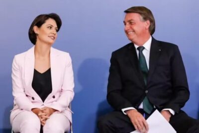 Bolsonaro pede que Michelle só se envolva na política após março e prega união da direita para eleição de 2026