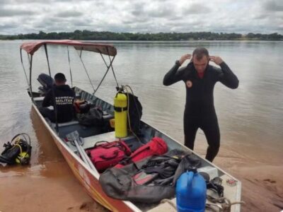 Menina de 4 anos desaparece no Rio Tocantins e bombeiros ampliam área de buscas