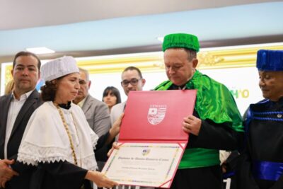 Brandão recebe título de Doutor Honoris Causa, reconduz reitora e anuncia novos investimentos na Uemasul