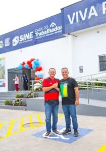 Fred Campos e Brandão inauguram SINE e VIVA/PROCON em Paço Lumiar