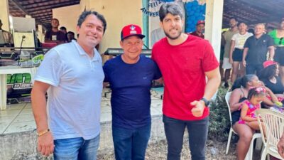 Deputado Federal Júnior Lourenço participa de aniversário do presidente da Câmara de Vereadores de Central do Maranhão, vereador Jorginho