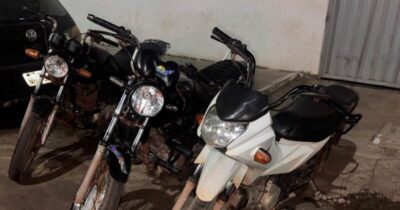 Polícia Militar recupera três motocicletas com registro de roubo em Itapecuru Mirim/MA
