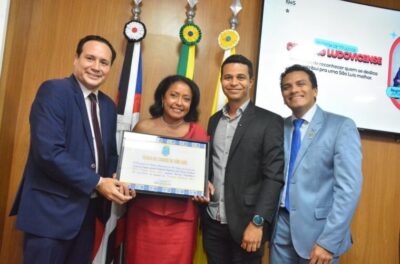 Jornalista Regina Souza recebe título de Cidadã Ludovicense