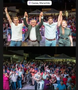 Recebida por multidões, Maura Jorge fortalece presença em Caxias e Chapadinha ao lado de Rui Jorge