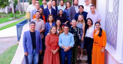 Deputados fazem visita de cortesia a Roseana Sarney após retorno de tratamento de saúde em São Paulo