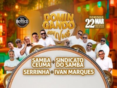 Projeto “Domingando Com Você” une Samba, Futebol e Promoções Especiais em São Luís