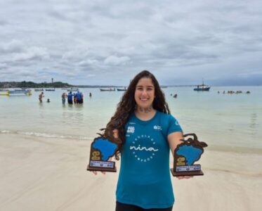 Sofia Duailibe termina o ano de 2025 com chave de ouro nas Águas Abertas