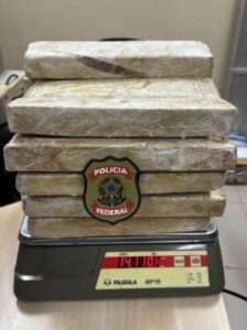 PF prende passageira com 38 kg de maconha no Aeroporto de São Luís