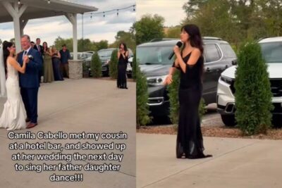 Camila Cabello surpreende fã e canta em seu casamento nos EUA