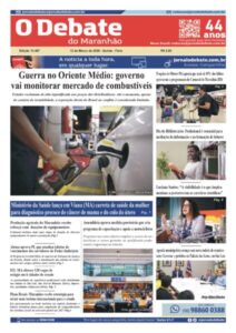 Jornal O Debate do dia 12/03/2026
